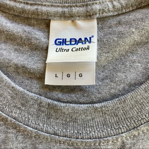 🆕 Team Dog Biscuit Black Labrador Gray Tee Shirt NWOT - Picture 4 of 8